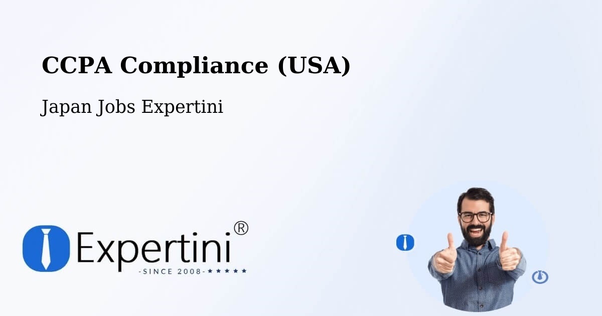 CCPA Privacy Rights & Compliance Notice – Shingū - Japan Jobs Expertini