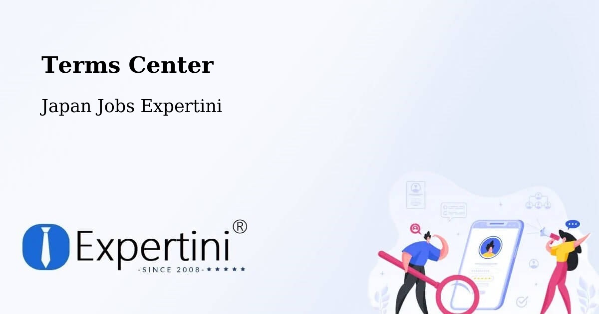 Terms of Service – Shingū - Japan Jobs Expertini